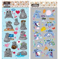 استیکر دو برگی - فروشگاه لوازم التحریر