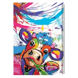 دفتر 80 گلاسه سیمی - فروشگاه لوازم التحریر