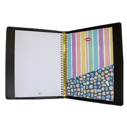 کلاسور چرم 26 حلقه - ttmfancy