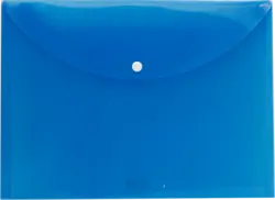 پوشه شفاف دکمه دار