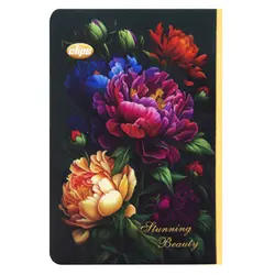 دفتر 100 رقعی پارچه ای چاپی