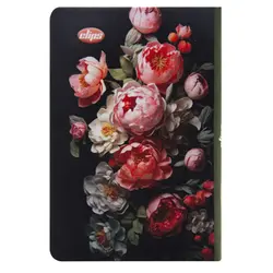 دفتر 100 رقعی پارچه ای چاپی