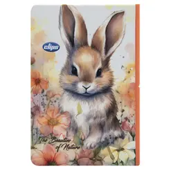 دفتر 100 رقعی پارچه ای چاپی