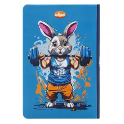 دفتر 100 رقعی پارچه ای چاپی
