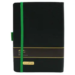 دفتر 100 پالتویی لبه رنگی