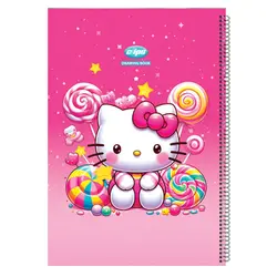 دفتر نقاشی رحلی سیم از کنار