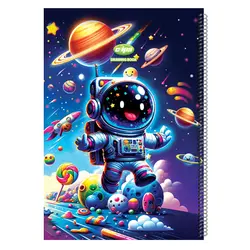 دفتر نقاشی رحلی سیم از کنار