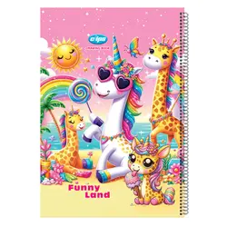 دفتر نقاشی رحلی سیم از کنار