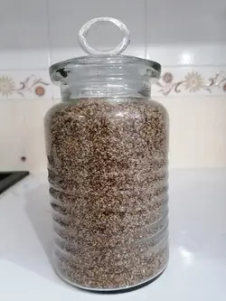کنجد با پوست