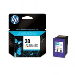 خرید کارتریج جوهر افشان اصلHP رنگی کد 28 - فروشگاه لوازم اداری ورناآفیس