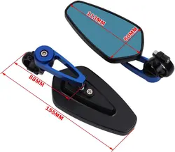 آینه سر فرمان اسپرت CNC مشخصات تصویر و قیمت آینه سرفرمان اسپرت CNC -