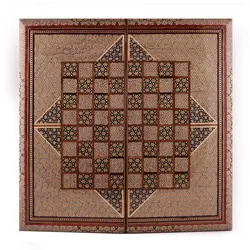 تخته تمام خاتم تخمه دار لب گرد  50*50