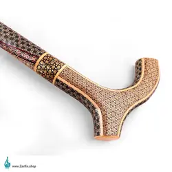 عصا تی شکل خاتم کاری اعلا 90 سانتی متری