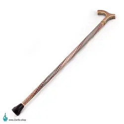 عصا تی شکل خاتم کاری اعلا 90 سانتی متری