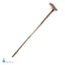 عصا تی شکل خاتم کاری 90 سانتی متری