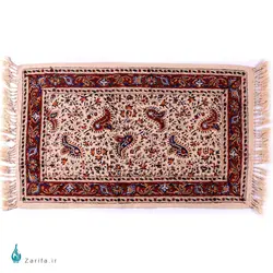 رومیزی قلمکار جعفری طرح بته سرکج سایز 30 *50