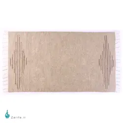 گلیم دستباف تربتی نایین بافته شده با پشم شتر طرح 1
