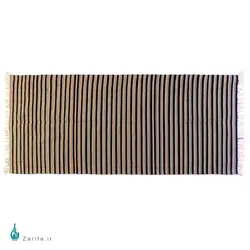 گلیم نایین دست بافته ای از پشم شتر طرح 7