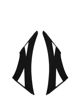 شلف دیواری مشکی مات چوب فلز