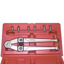 ست آچار مهره و قرقره یونیورسال لیکوتا