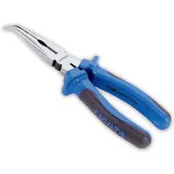 انبر دمباریک سرکج دسته دو رنگ لیکوتا سایز 160 میلیمتر