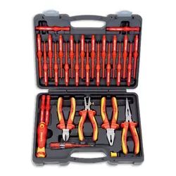 مجموعه 29 عددی انبر آلات و پیچگوشتی لیکوتا عایق 1000 ولتی