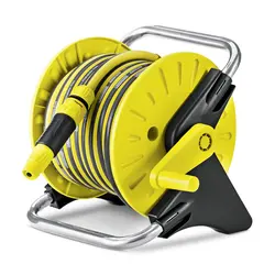 شلنگ با قرقره قابل حمل کارچر مدل HR 25 - ابزارسرا