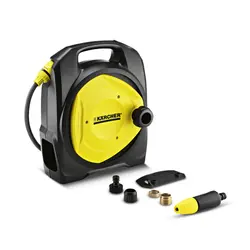 شلنگ با قرقره قابل حمل کارچر مدل CR 3.110 - ابزارسرا