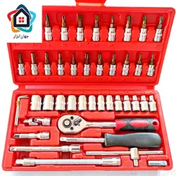 جعبه بکس 46 پارچ tat tools