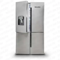 یخچال فریزر ساید بای ساید چهار درب هیمالیا مدل تسلا Tesla