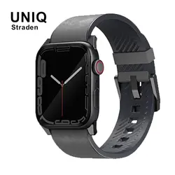 بند چرمی اپل واچ یونیک Straden Waterproof Leather Hybrid