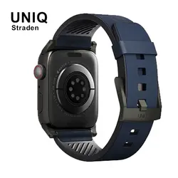 بند چرمی اپل واچ یونیک Straden Waterproof Leather Hybrid