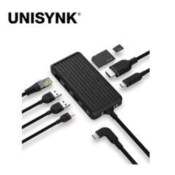 هاب تایپ سی 10 در 1 یونی سینک Unisynk Hub 10354