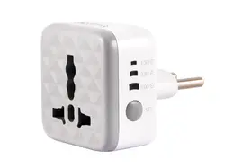 تبدیل و محافظ برق تایمر دار هادرون مدل P102