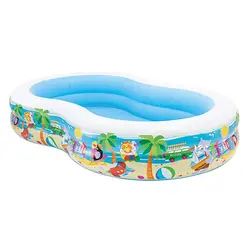 استخر لوبیا طرح ساحلی