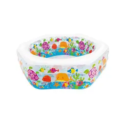 استخر بادی 5 ضلعی طرح آکواریوم