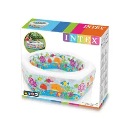 استخر بادی 5 ضلعی طرح آکواریوم