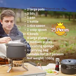 ست ظروف بولین مدل BL200-C9