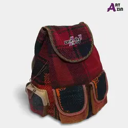 کوله پشتی سنتی دخترانه جاجیم دستبافت کد: 18-508