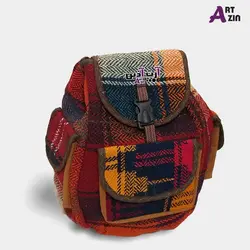 کوله پشتی سنتی جاجیم دستبافت کد: 13-508
