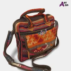 کیف سنتی دوشی شاد دخترانه گلیم دستباف - کد : 542