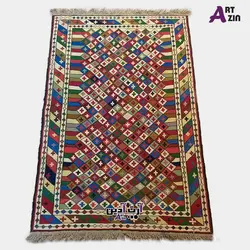 نقشه گلیم سوزنی دستباف مدل ورنی مغان کد: 493