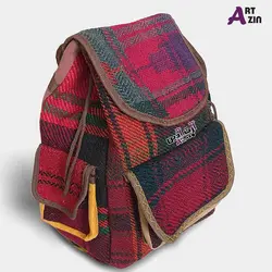کیف مدرسه سنتی دخترانه جاجیم دستبافت کد: 32 - 508