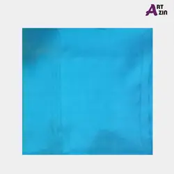 کوسن ساده مخمل تک رنگ آبی فیروزه ای کد:  60 - 601