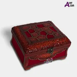 جعبه جواهرات چوبی و باکس جاجواهری کد: 4 - 809