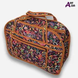 کیف مسافرتی بزرگ استخری - کیف پیک نیک طرح بته جقه کد: 21 - 507