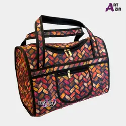 ساک مسافرتی سنتی یزد پارچه ای یک نفره دخترانه کد : 32 - 507