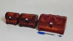 صندوقچه جواهر چوبی و جعبه جواهری کد: 811