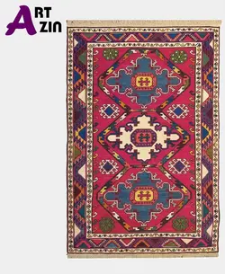 گلیم دستباف سوزنی یک و نیم متری نقشه روسی کد: 462 - گروه هنری آرت آذین