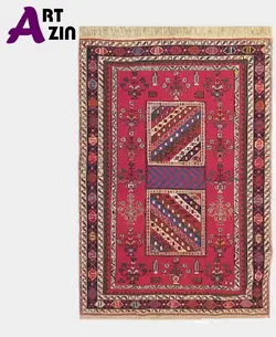گلیم دستباف سوزنی یک و نیم متری نقشه روسی کد: 461 - گروه هنری آرت آذین
